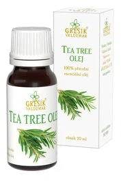 Grešík Tea Tree olej 100% přírodní rostlinná silice, olej 10 ml