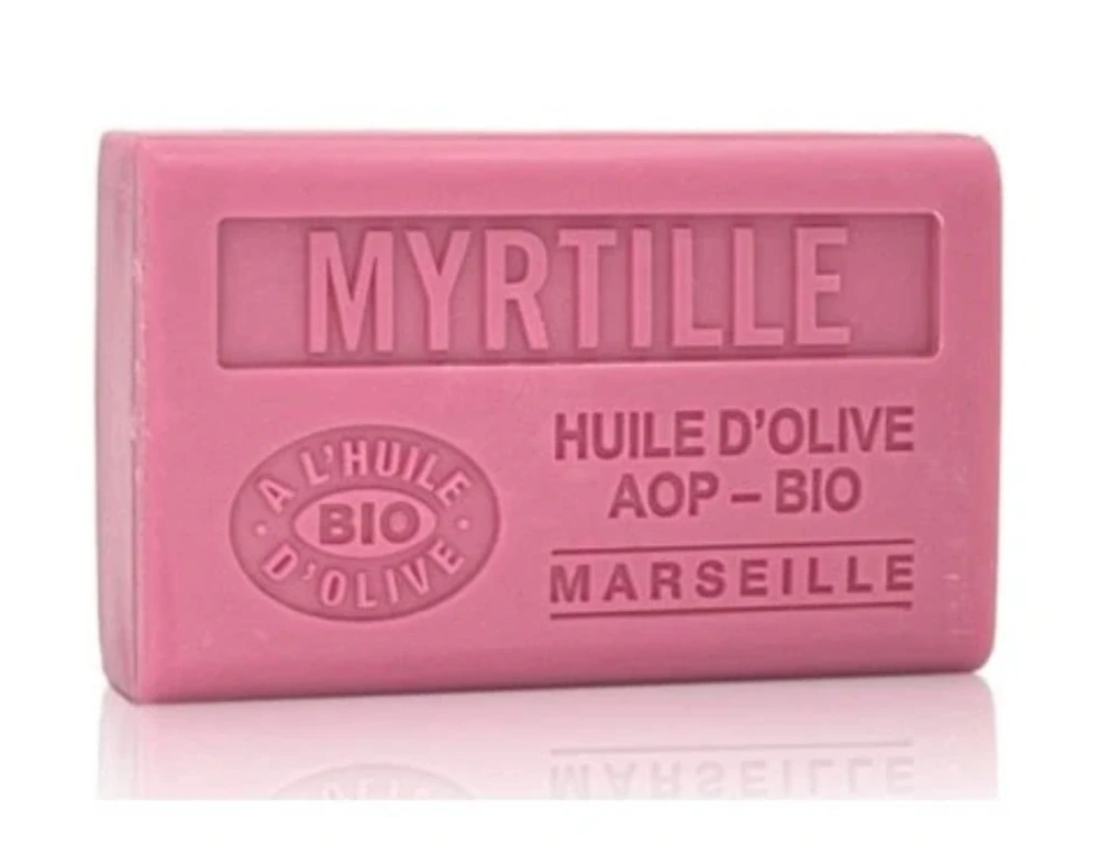 Přírodní Bio mýdlo z Marseille Borůvka 125 g