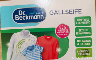 Dr. Beckmann Žlučové mýdlo 100 g